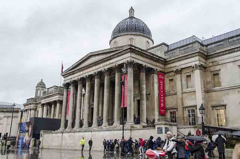 99 - Inglaterra - Londres - Trafalgar Square - National Gallery
